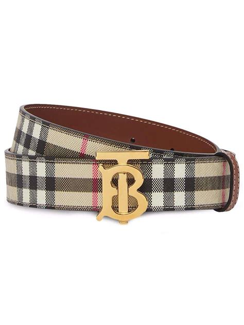 burberry reversible belt women's